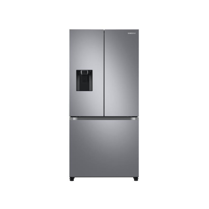 Réfrigérateur frigo américain, 3 portes, Inox